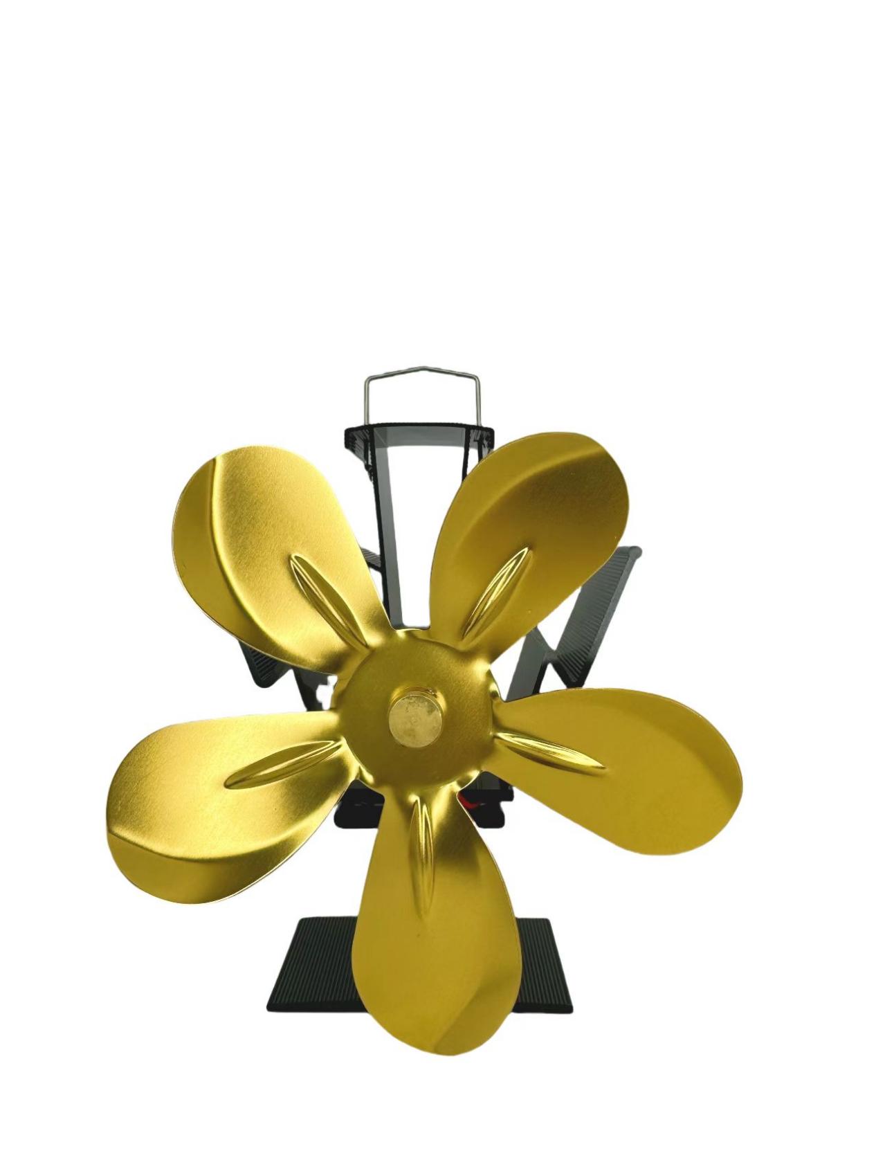 Diamond Small I-Shaped 5-Blade Stove Fan product image 1